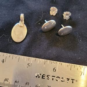 Sterling Silver Tous set